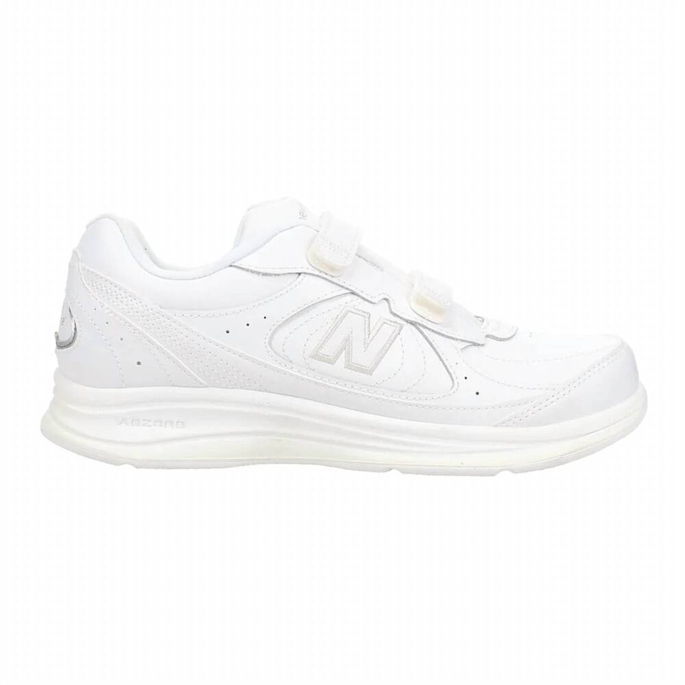 NEW NEW BALANCE men's 577 v1 perforated walking shoe in white